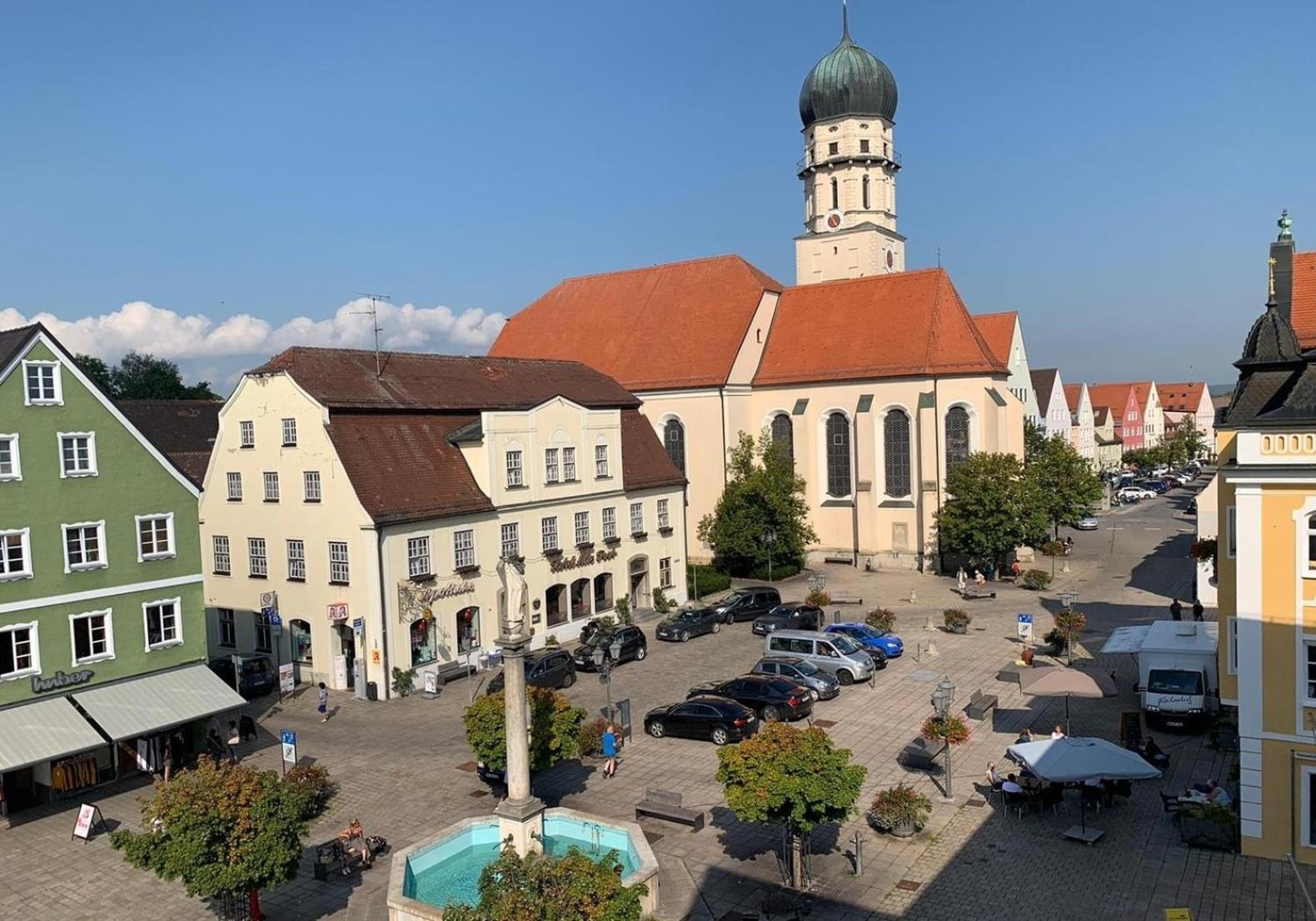 Ferienwohnung "Beim Schrimpf" Schongau Buitenkant foto